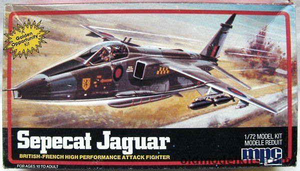MPC 1/72 Sepecat Jaguar - RAF, 1-4212 plastic model kit